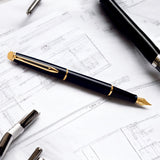 Waterman Hemisphere Mars Black GT Fountain Pen