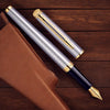 Waterman Hemisphere Stainless Steel GT Fountain Pen