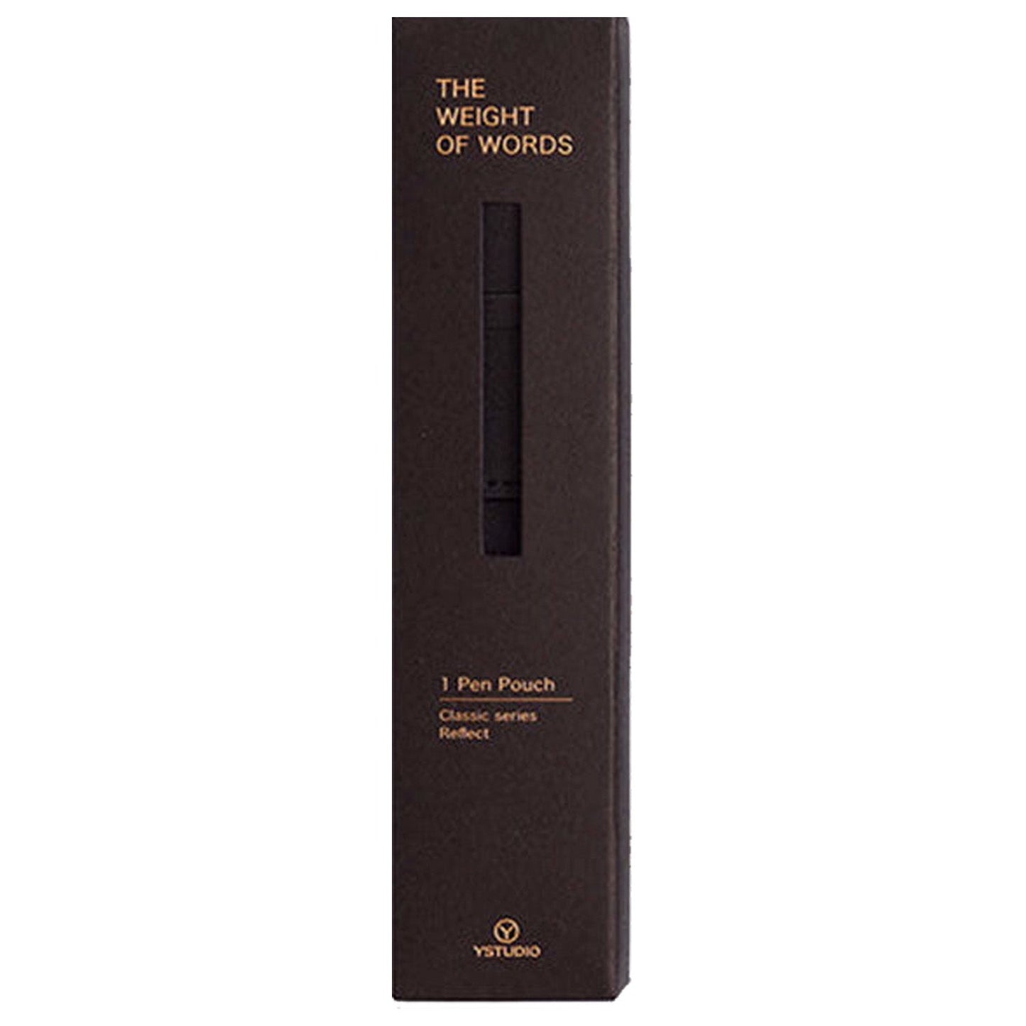 Ystudio Classic Reflect One Pen Case (Black) 1CACC0009BKX