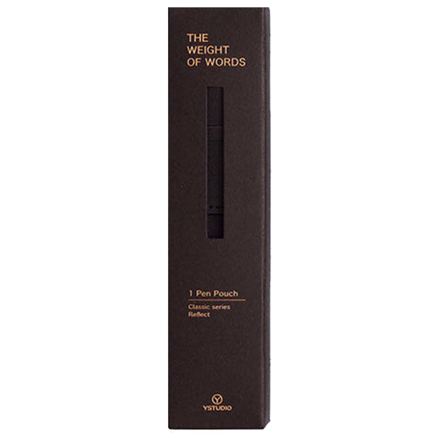 Ystudio Classic Reflect One Pen Case (Black) 1CACC0009BKX