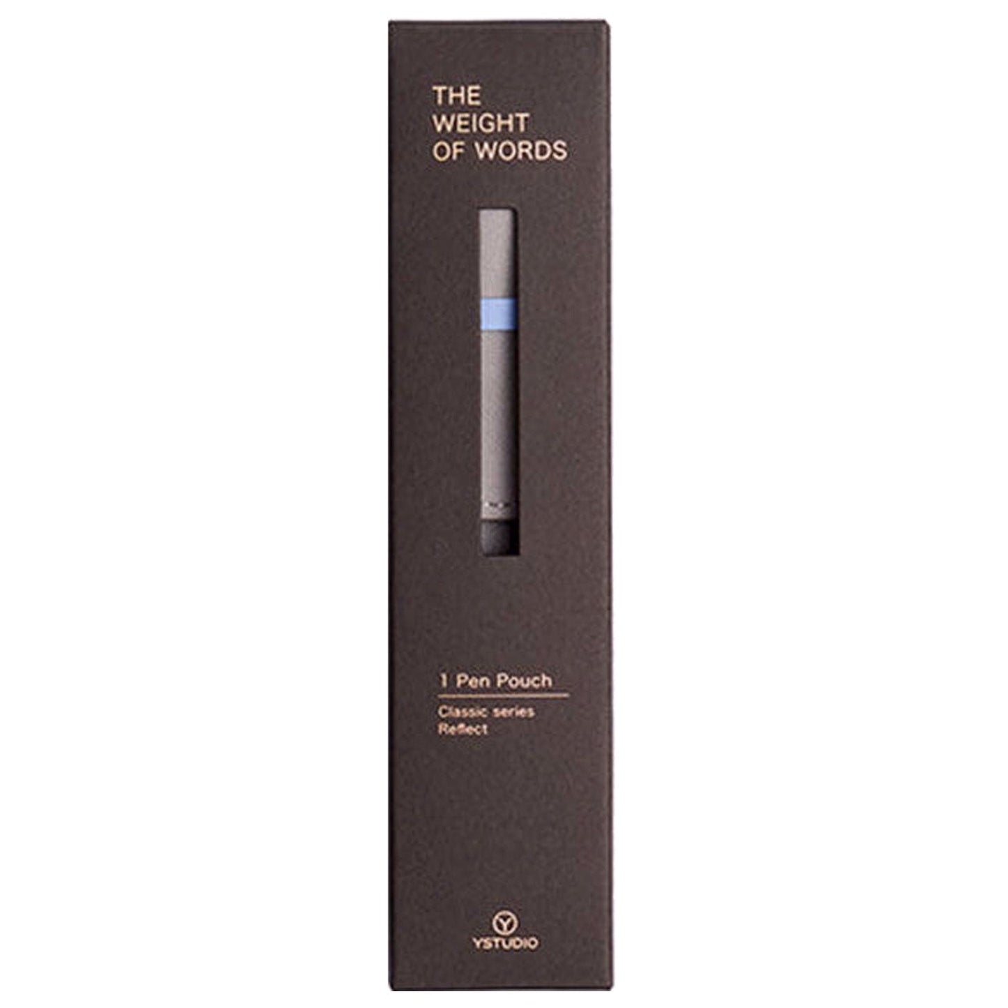 Ystudio Classic Reflect One Pen Case (Grey) 1CACC0009GYX