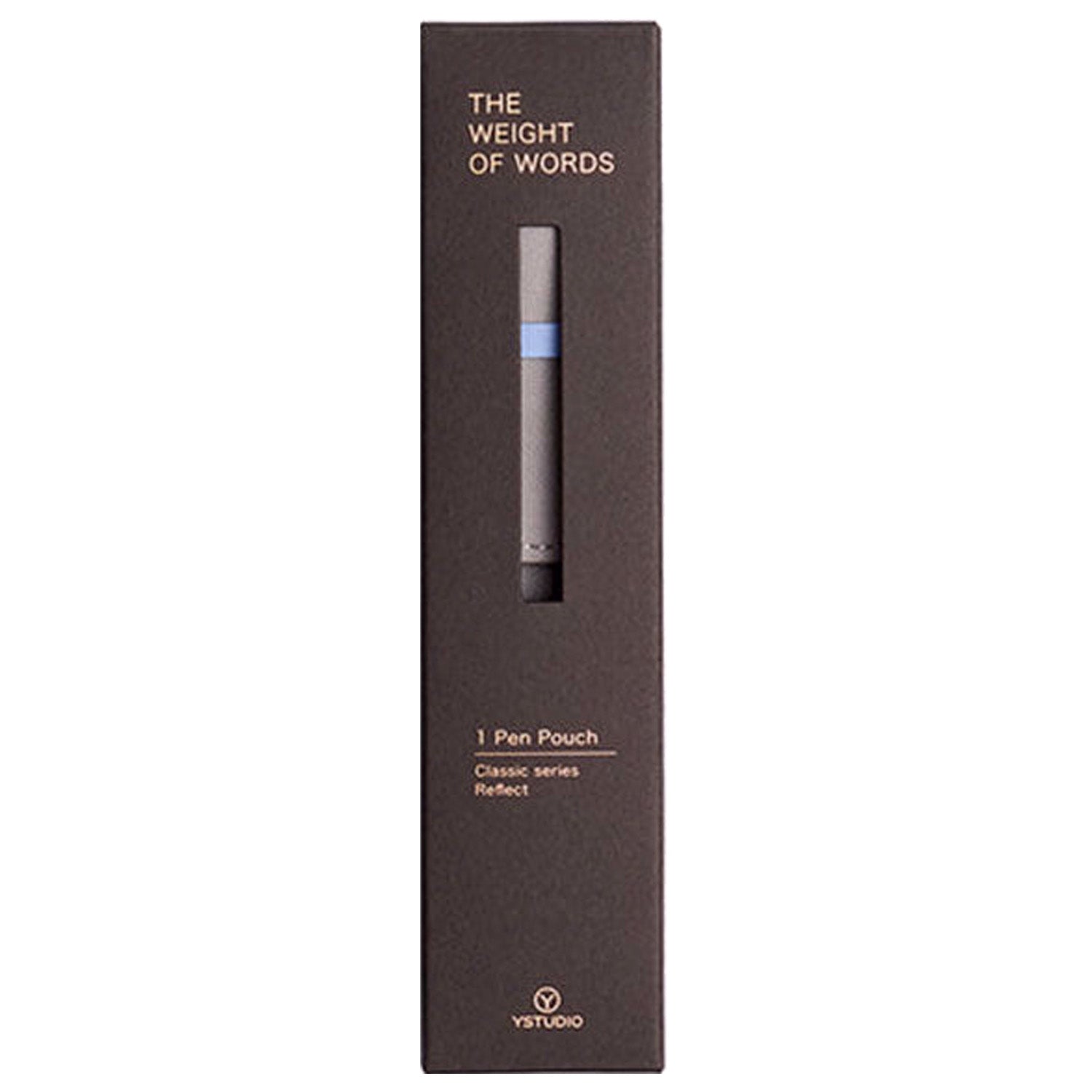 Ystudio Classic Reflect One Pen Case (Grey) 1CACC0009GYX