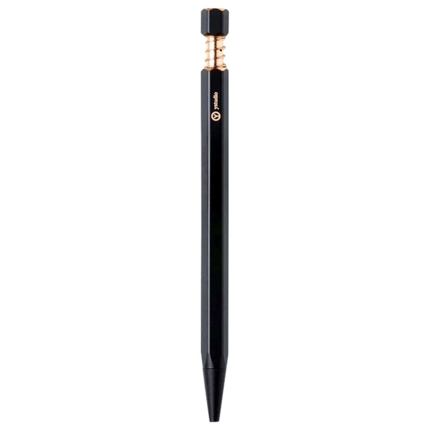 Ystudio Classic Revolve Black Spring Ballpoint Pen 1CBPP0001BKX