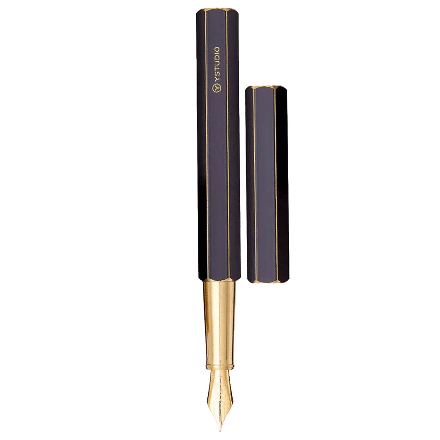 Ystudio Classic Revolve Black Fountain Pen