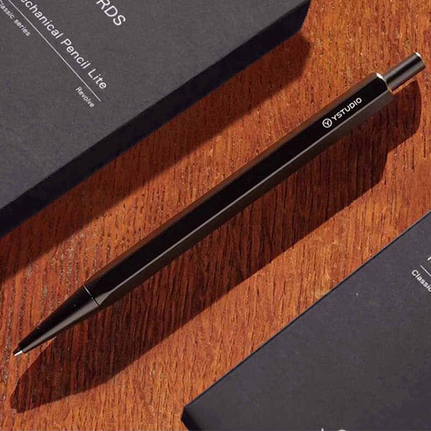 Ystudio Classic Revolve Black Lite (0.7 MM) Mechanical Pencil 1CPCL0003BKX