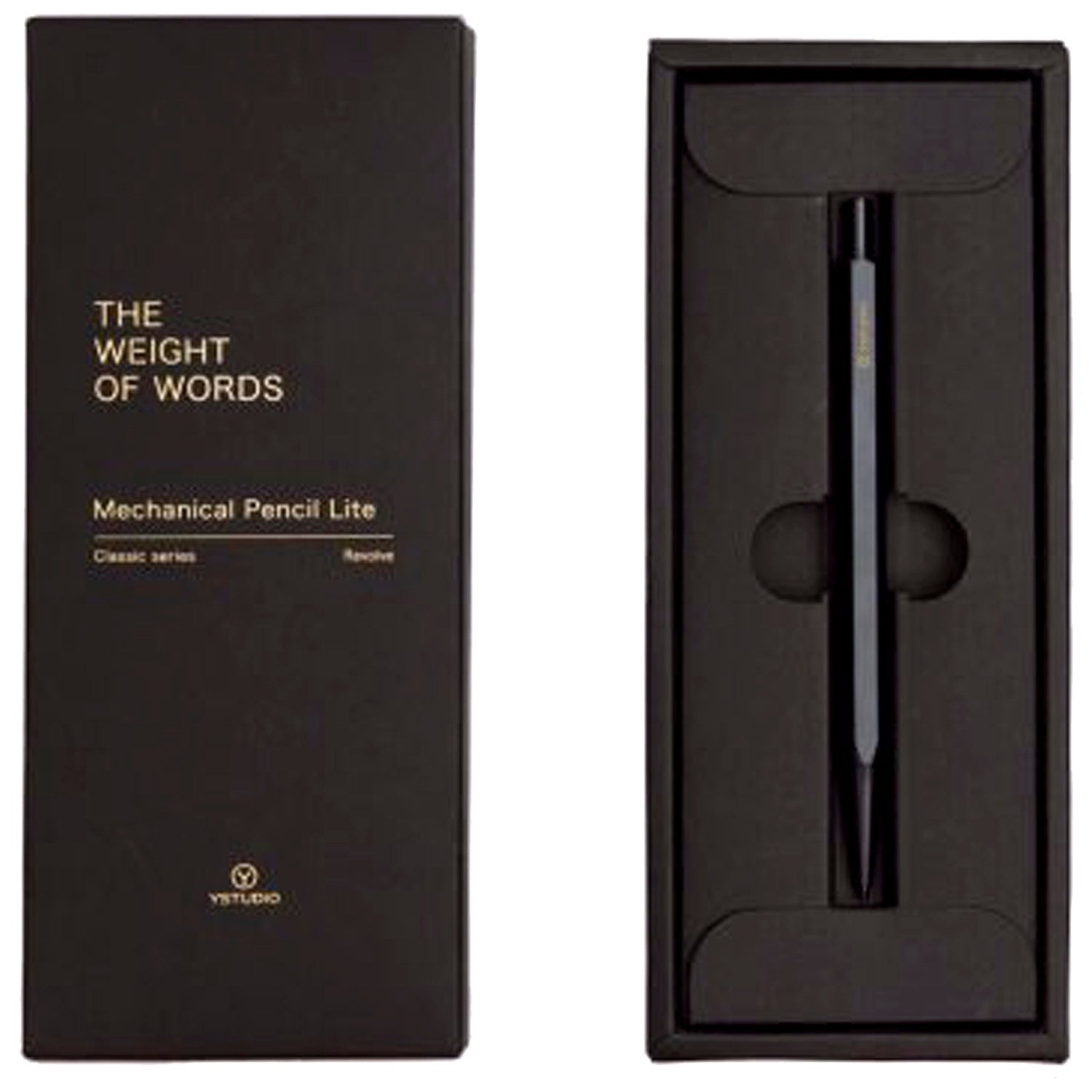 Ystudio Classic Revolve Black Lite (0.7 MM) Mechanical Pencil 1CPCL0003BKX