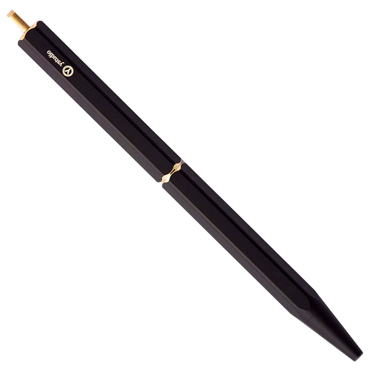 Ystudio Classic Revolve Black Portable Ballpoint Pen 1CBPP0003BKX