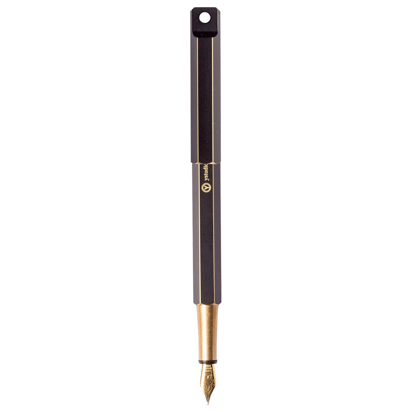 Ystudio Classic Revolve Black Portable Fountain Pen