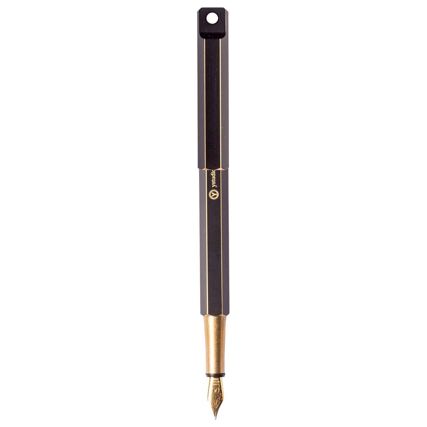Ystudio Classic Revolve Black Portable Fountain Pen