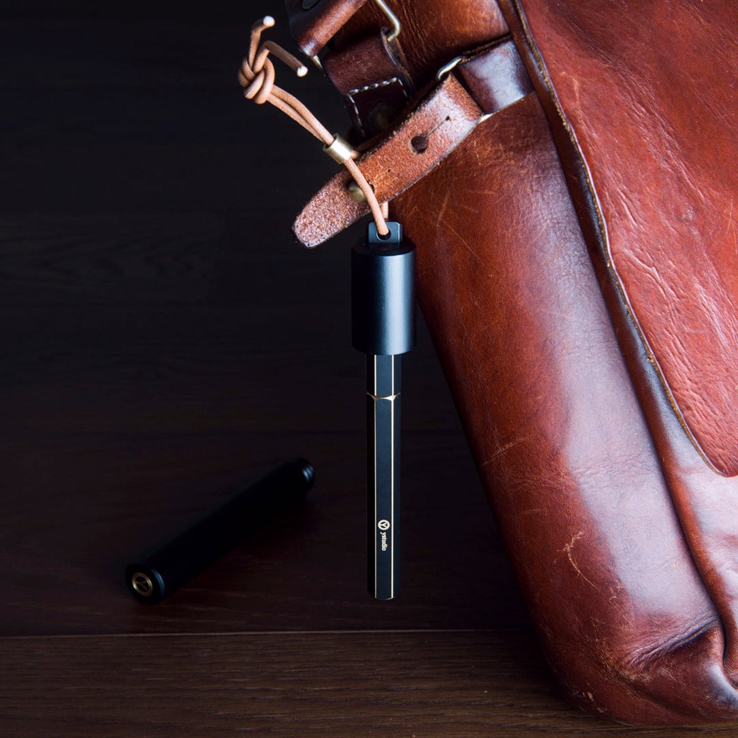 Ystudio Classic Revolve Black Portable Fountain Pen