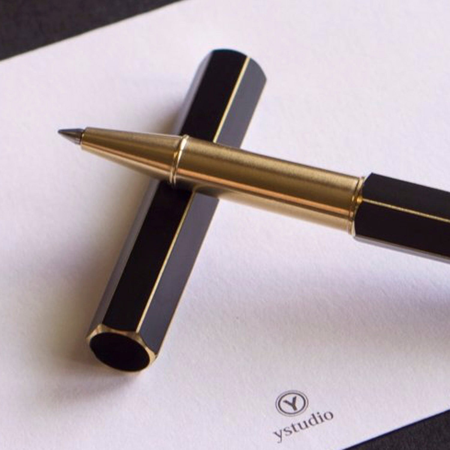 Ystudio Classic Revolve Black Roller Ball Pen 1CRLP0001BKX