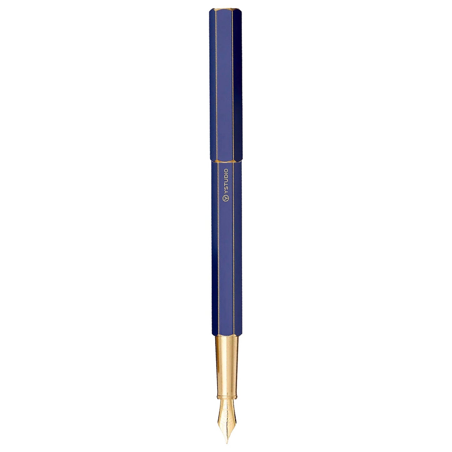 Ystudio Classic Revolve Blue Fountain Pen