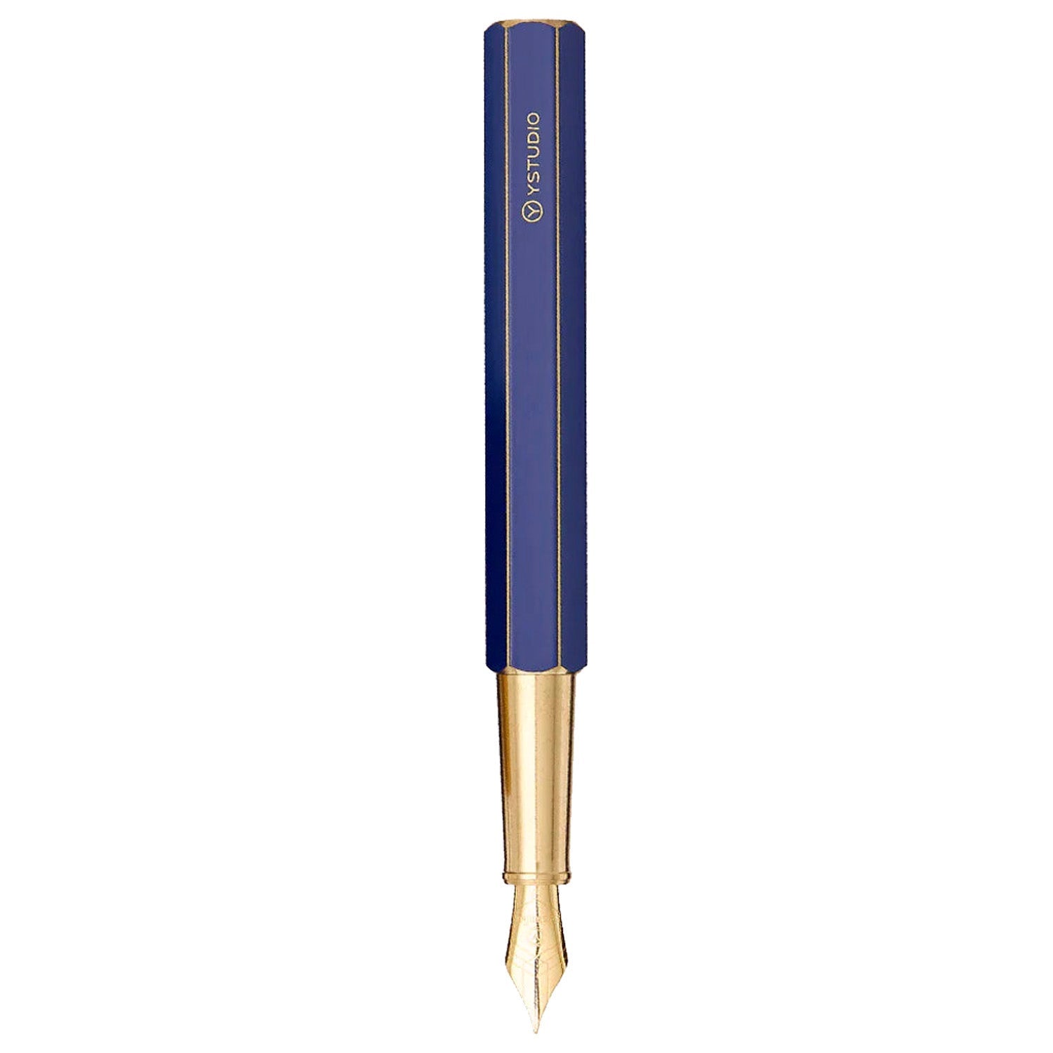 Ystudio Classic Revolve Blue Fountain Pen