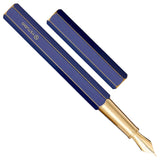 Ystudio Classic Revolve Blue Fountain Pen