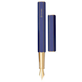 Ystudio Classic Revolve Blue Fountain Pen
