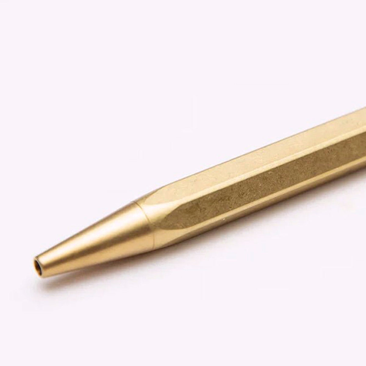 Ystudio Classic Revolve Brass Spring Ballpoint Pen 1CBPP0001BSX