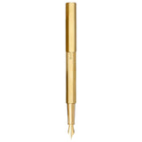 Ystudio Classic Revolve Brass Fountain Pen
