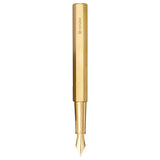 Ystudio Classic Revolve Brass Fountain Pen