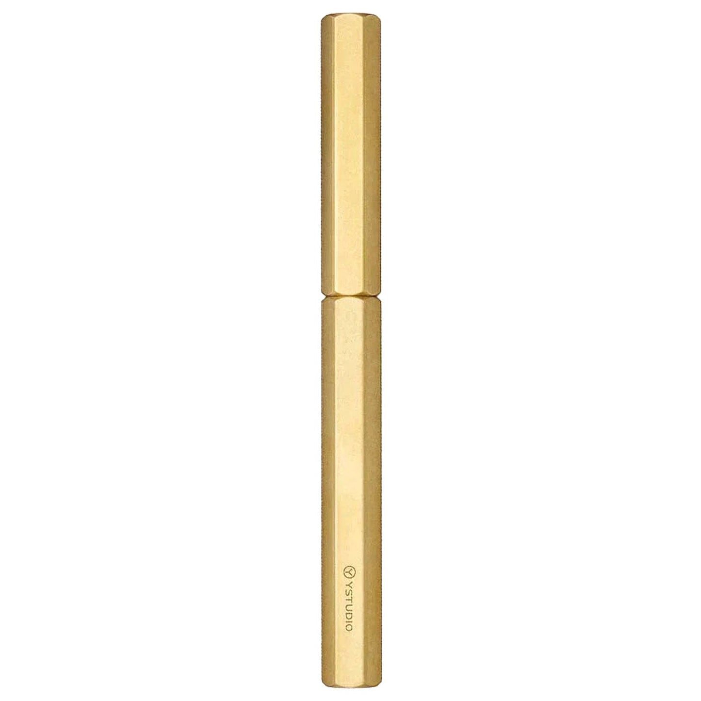 Ystudio Classic Revolve Brass Fountain Pen