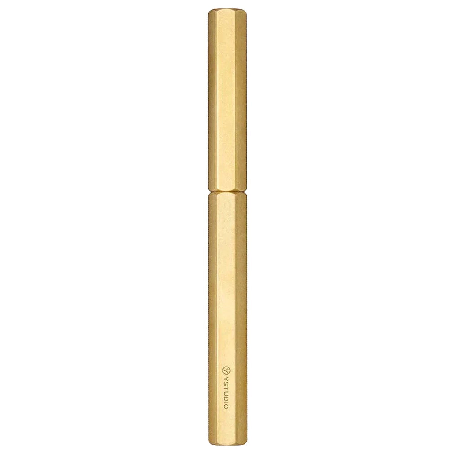 Ystudio Classic Revolve Brass Fountain Pen
