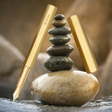 Ystudio Classic Revolve Brass Fountain Pen