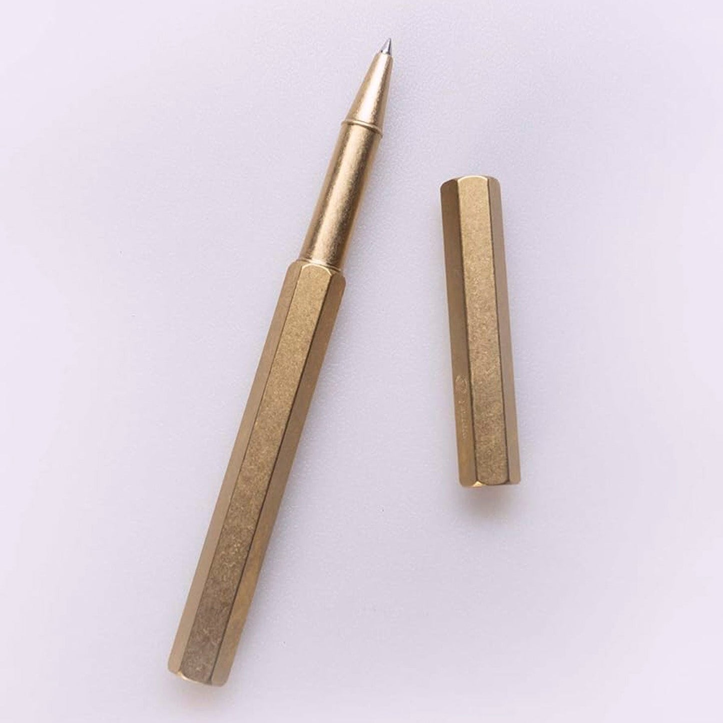 Ystudio Classic Revolve Brass Roller Ball Pen 1CRLP0001BSX