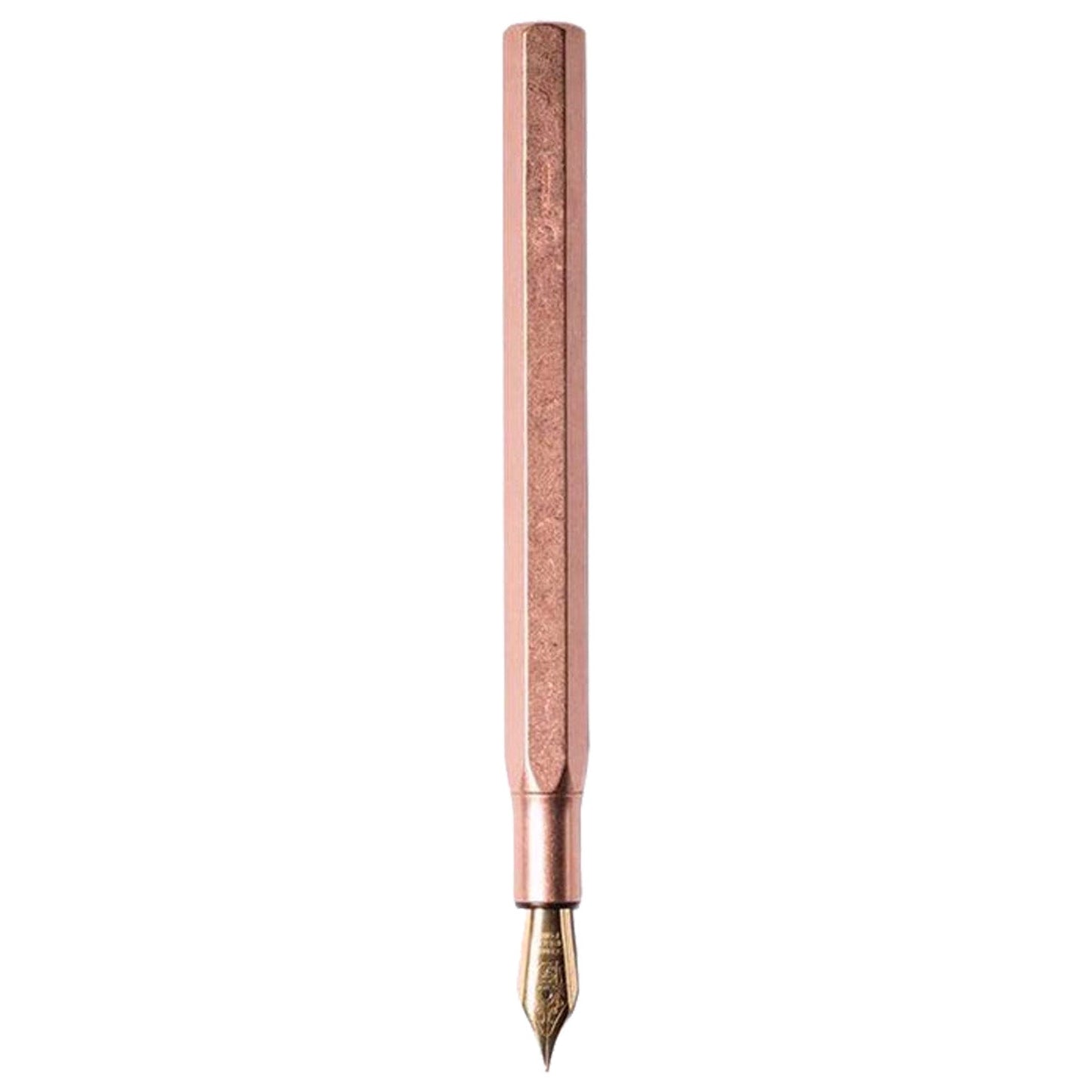Ystudio Classic Revolve Copper Desk Fountain Pen
