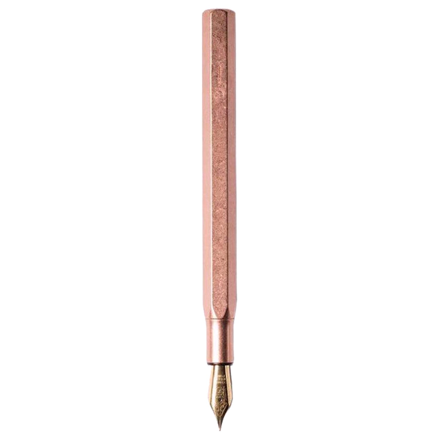 Ystudio Classic Revolve Copper Desk Fountain Pen