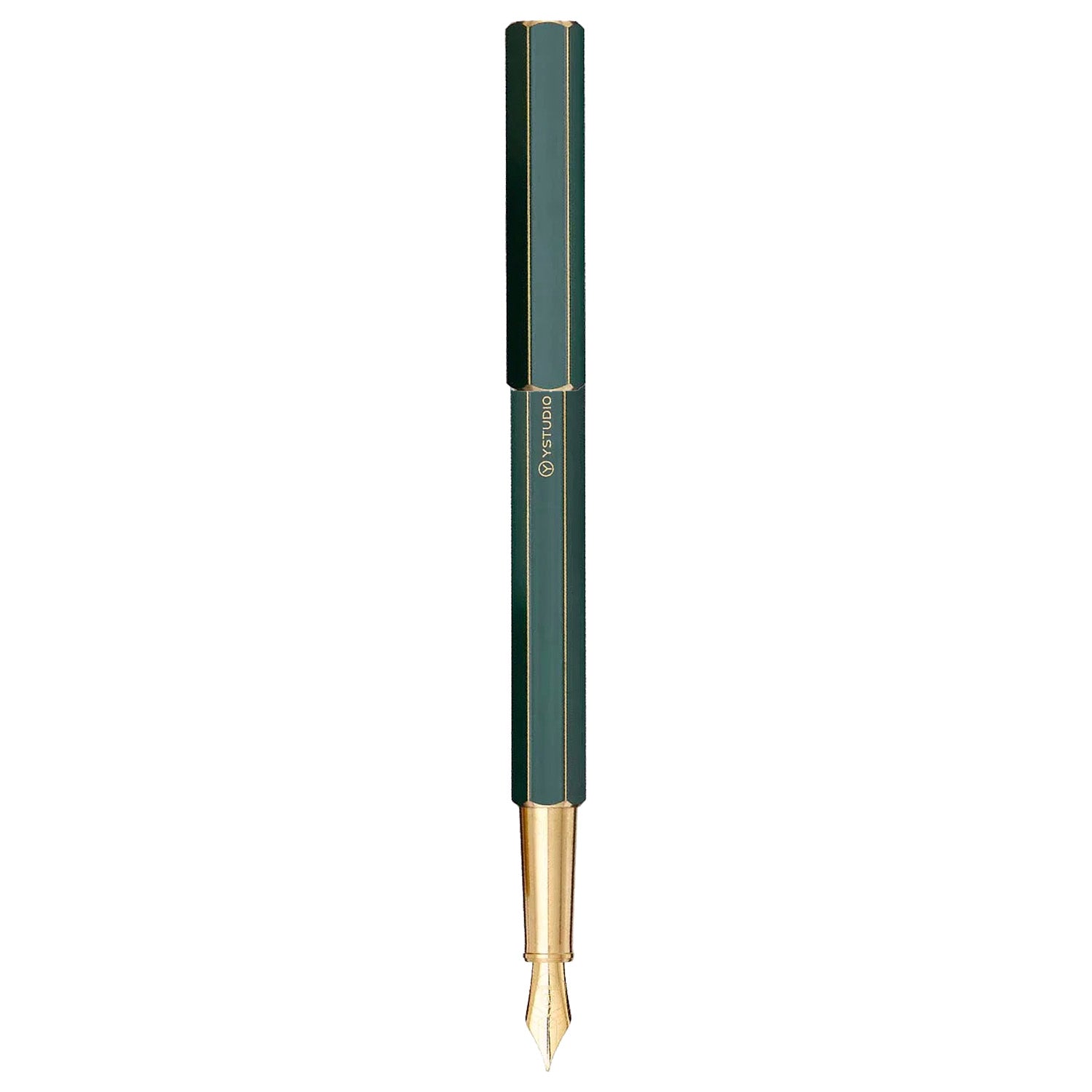 Ystudio Classic Revolve Green Fountain Pen
