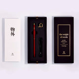 Ystudio Classic Revolve Red Portable Ballpoint Pen 1CBPP0003RDX