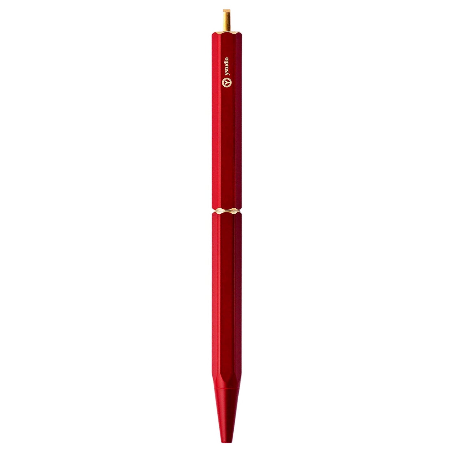 Ystudio Classic Revolve Red Portable Ballpoint Pen 1CBPP0003RDX