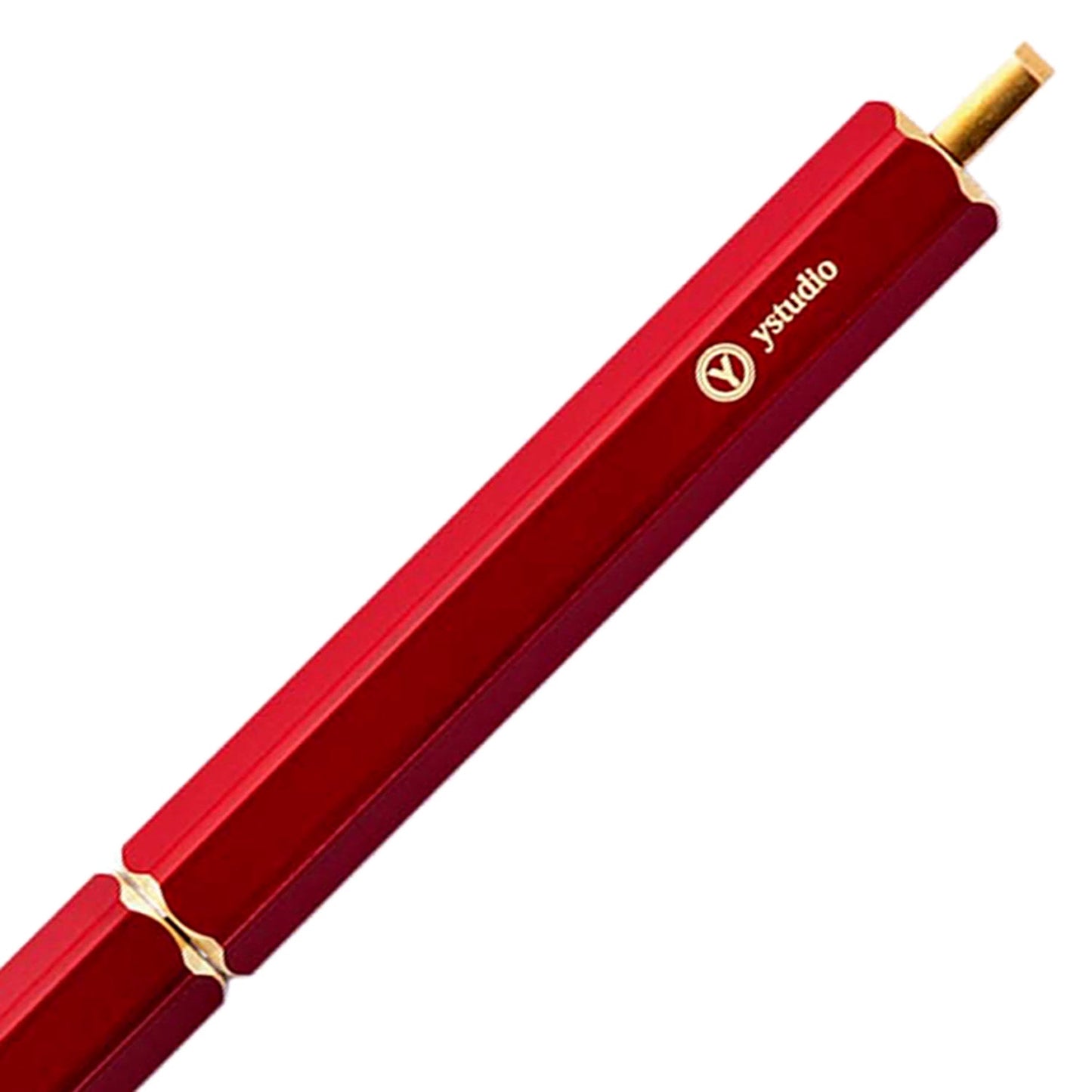 Ystudio Classic Revolve Red Portable Ballpoint Pen 1CBPP0003RDX