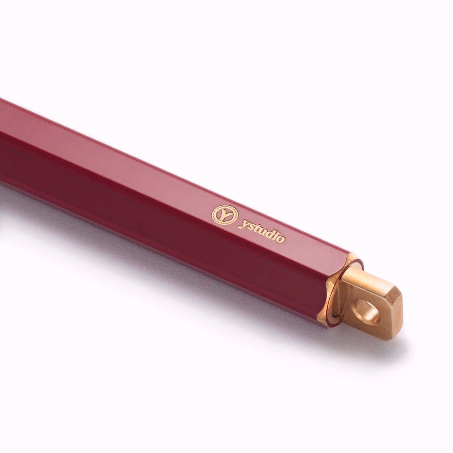 Ystudio Classic Revolve Red Portable Ballpoint Pen 1CBPP0003RDX