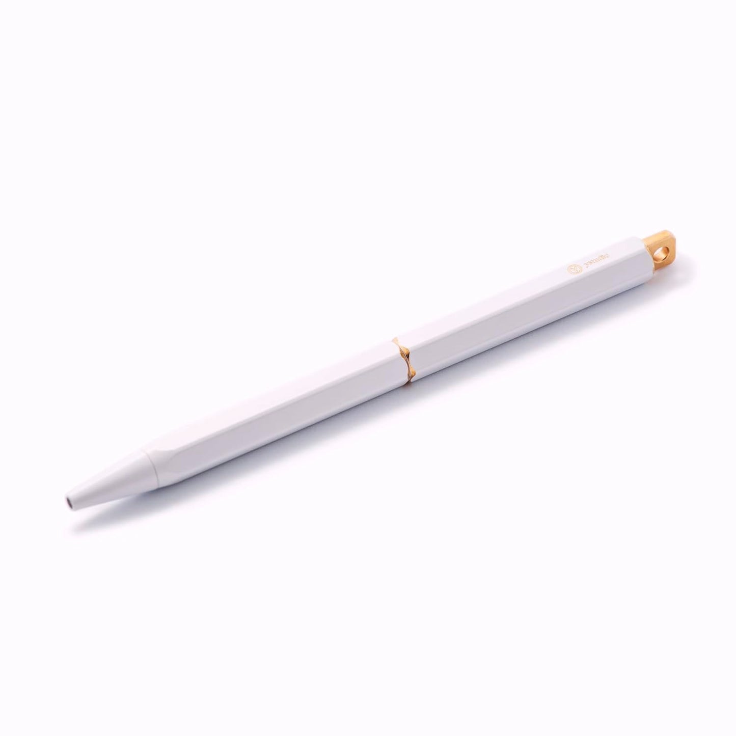 Ystudio Classic Revolve White Portable Ballpoint Pen 1CBPP0003WHX