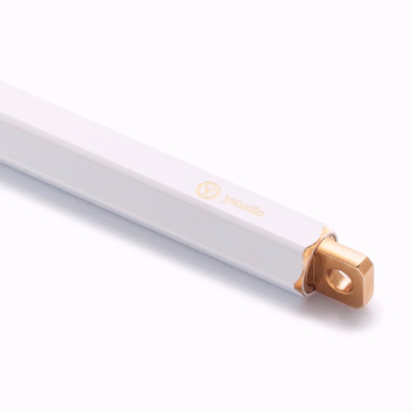 Ystudio Classic Revolve White Portable Ballpoint Pen 1CBPP0003WHX