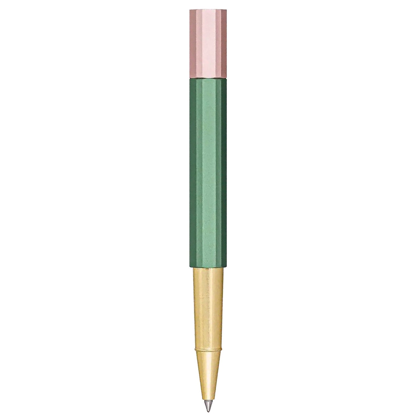 Ystudio Glamour Evolve Bihex Absinthe Roller Ball Pen 1GRLP0002GRX