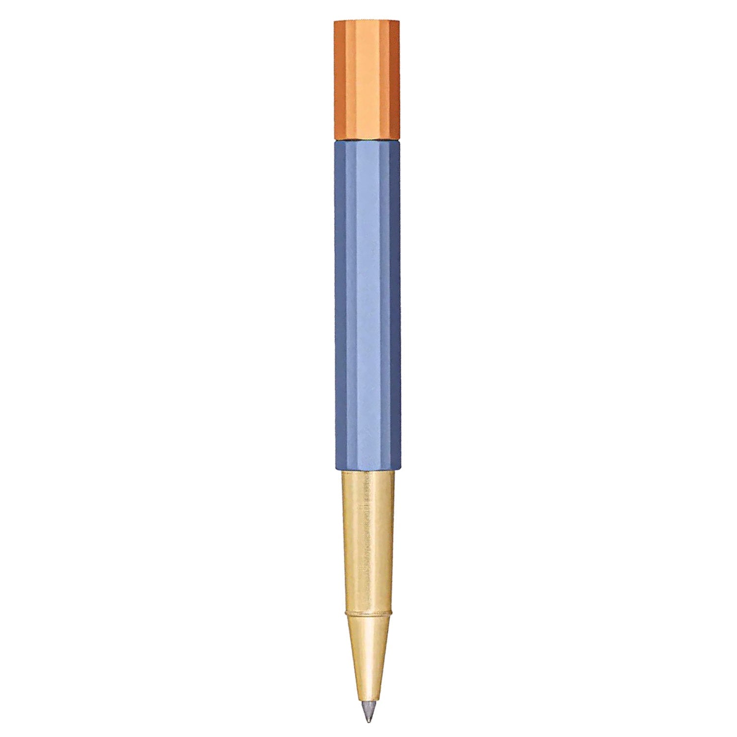 Ystudio Glamour Evolve Bihex Blue Gin Roller Ball Pen 1GRLP000BLX