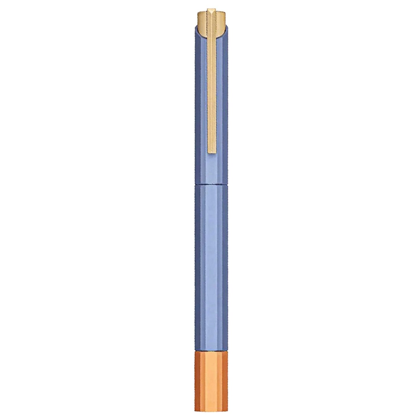 Ystudio Glamour Evolve Bihex Blue Gin Roller Ball Pen 1GRLP000BLX