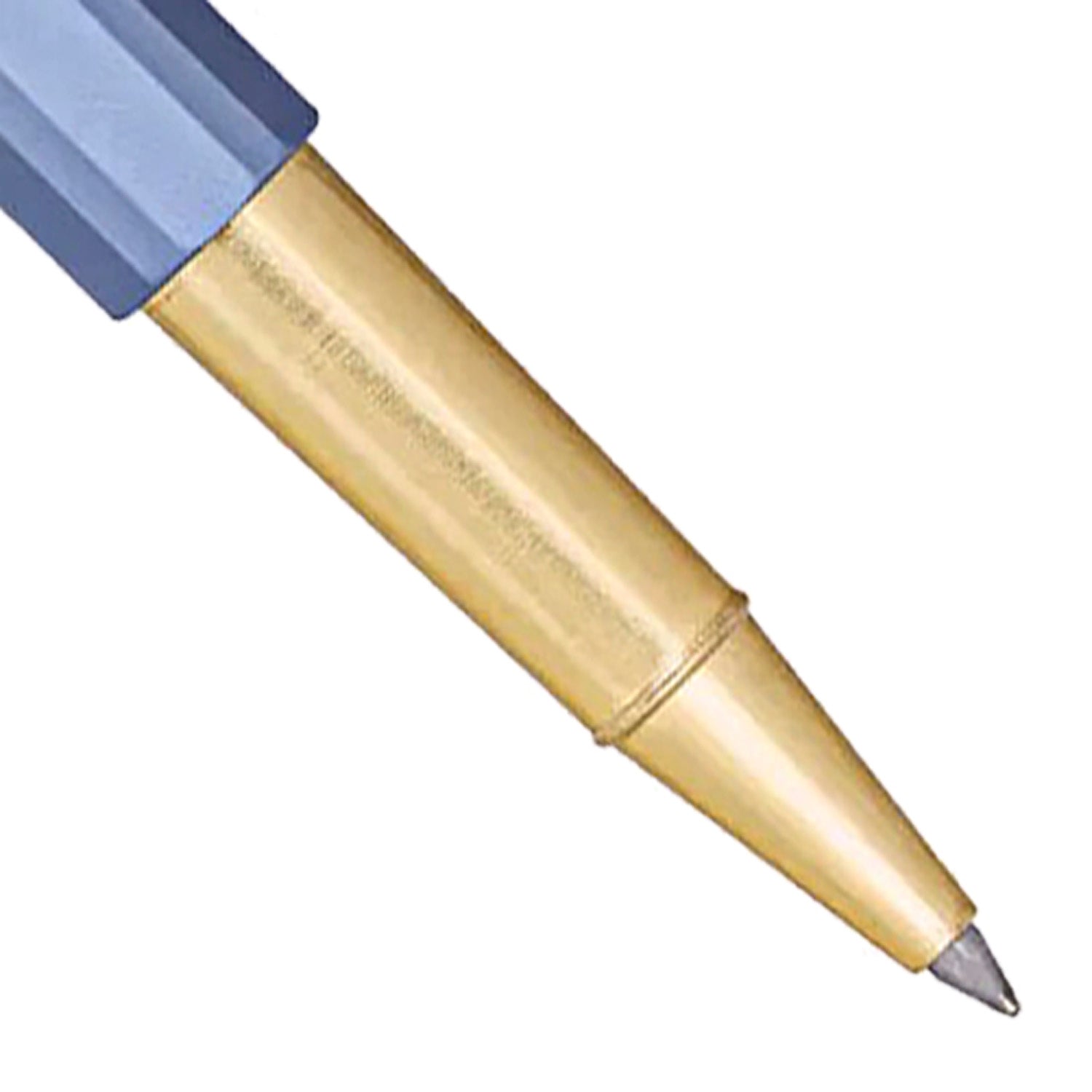 Ystudio Glamour Evolve Bihex Blue Gin Roller Ball Pen 1GRLP000BLX