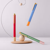 Ystudio Glamour Evolve Bihex Absinthe Roller Ball Pen 1GRLP0002GRX