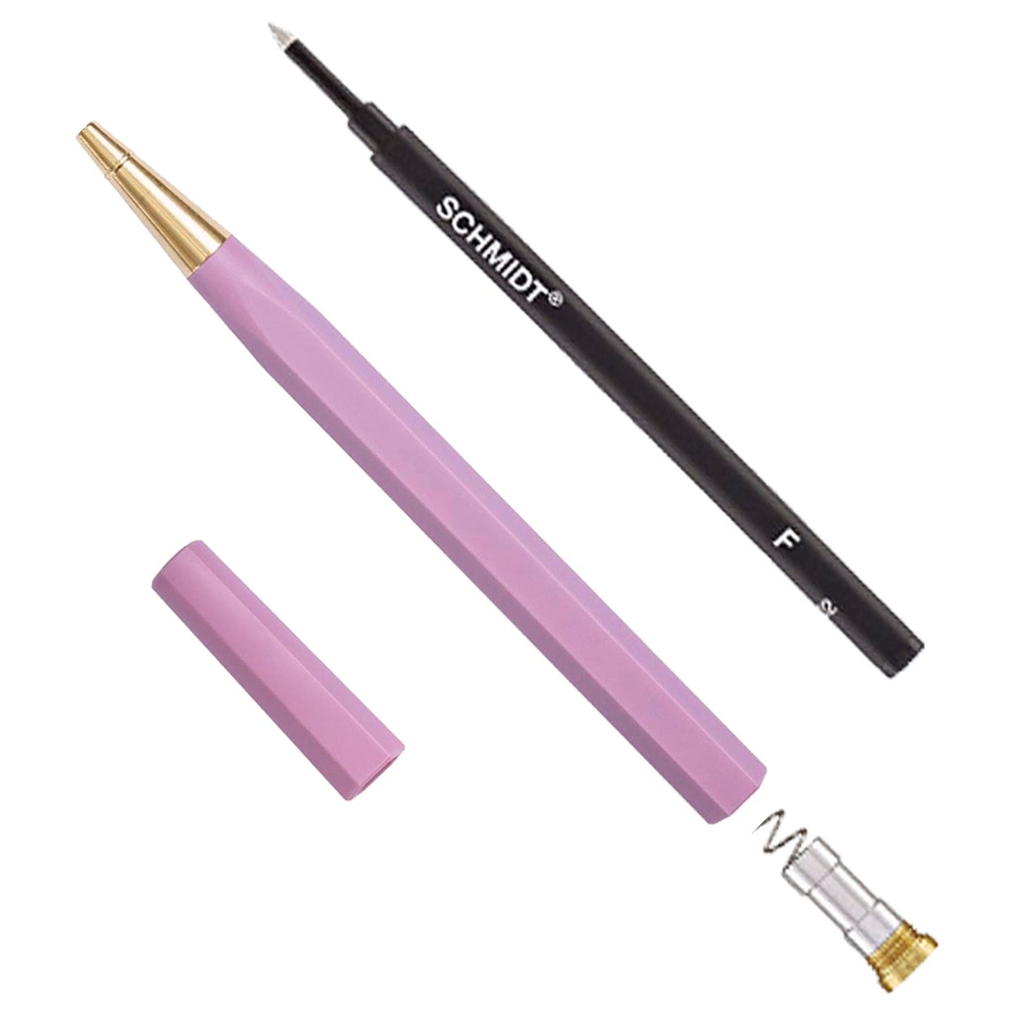 Ystudio Glamour Evolve Ocean Sustainable Evening Purple Roller Ball Pen 1GRLP0001PPX