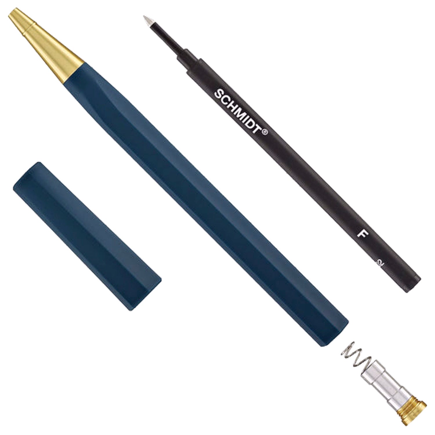 Ystudio Glamour Evolve Ocean Sustainable Sea Indigo Roller Ball Pen 1GRLP0001BLX