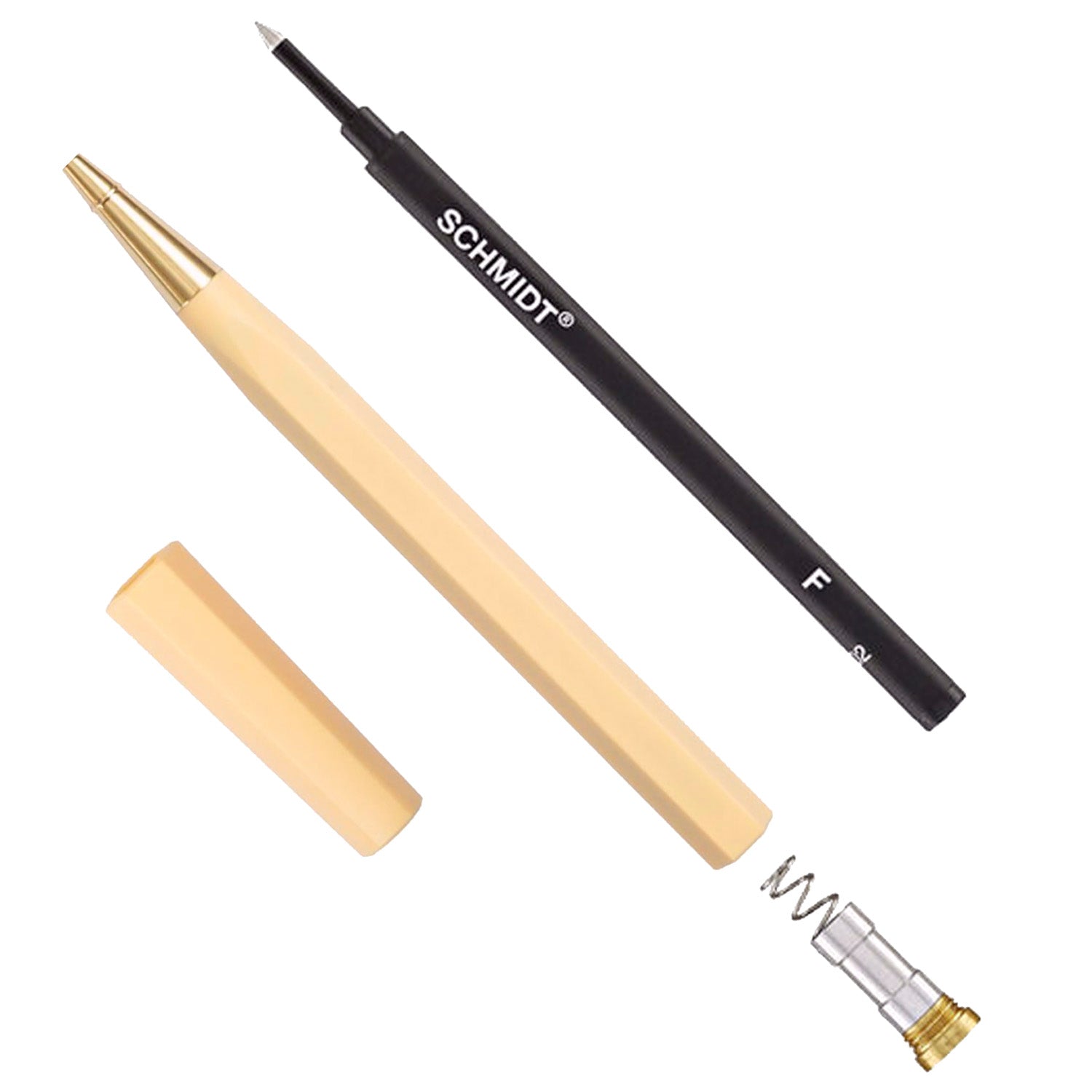 Ystudio Glamour Evolve Ocean Sustainable Dawn Yellow Roller Ball Pen 1GRLP0001LYX