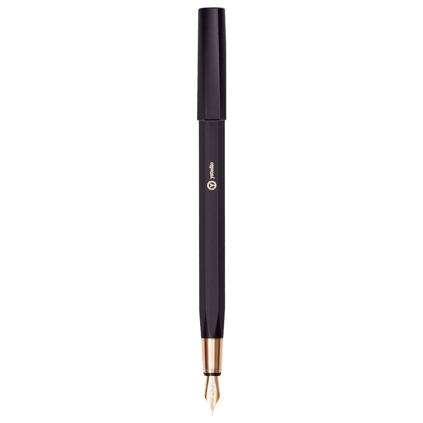 Ystudio Resin Black Fountain Pen