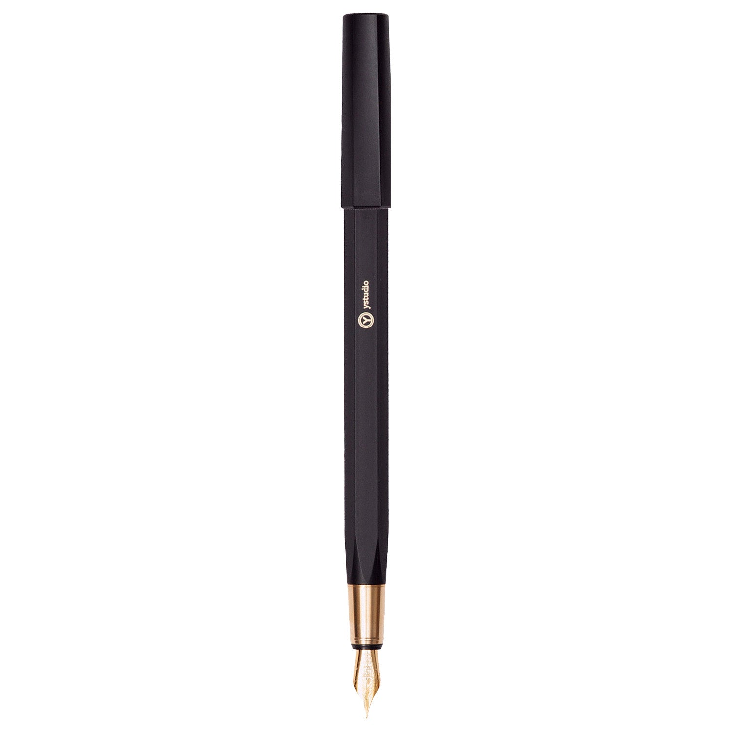 Ystudio Resin Black Fountain Pen