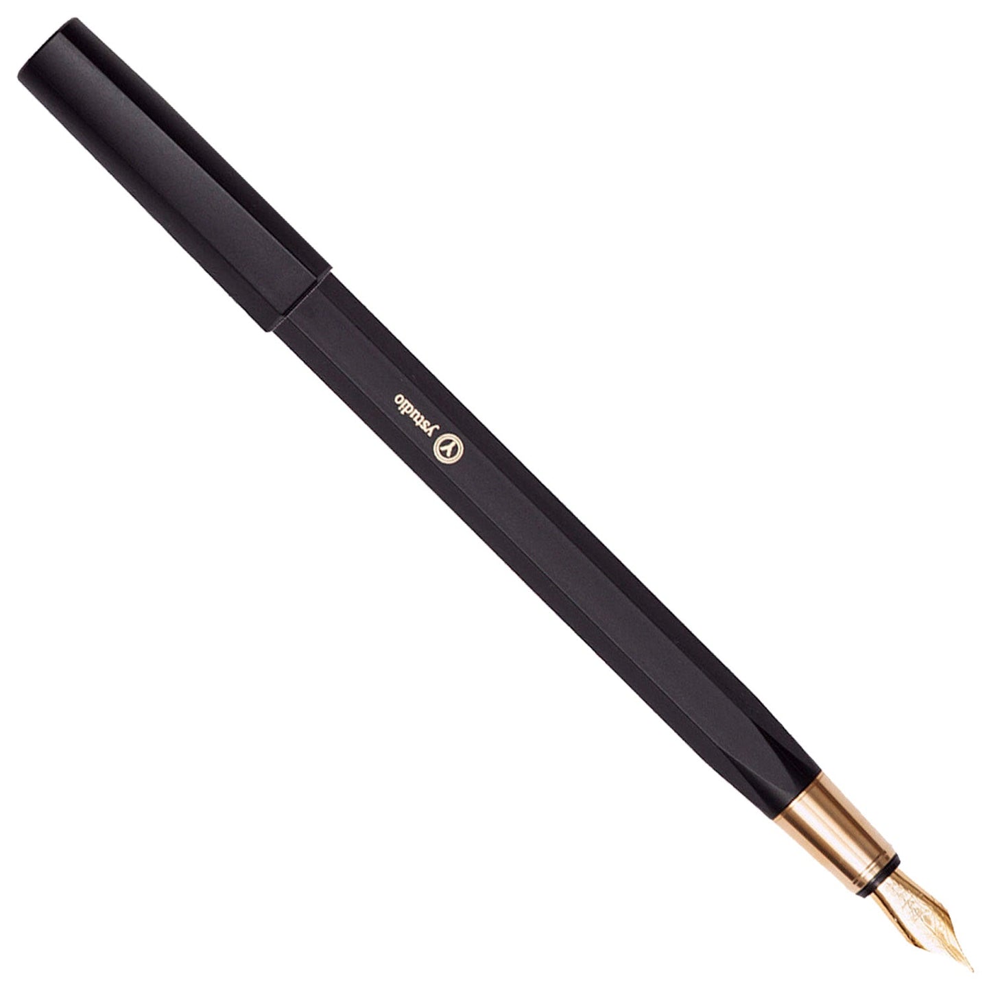 Ystudio Resin Black Fountain Pen