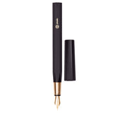 Ystudio Resin Black Fountain Pen