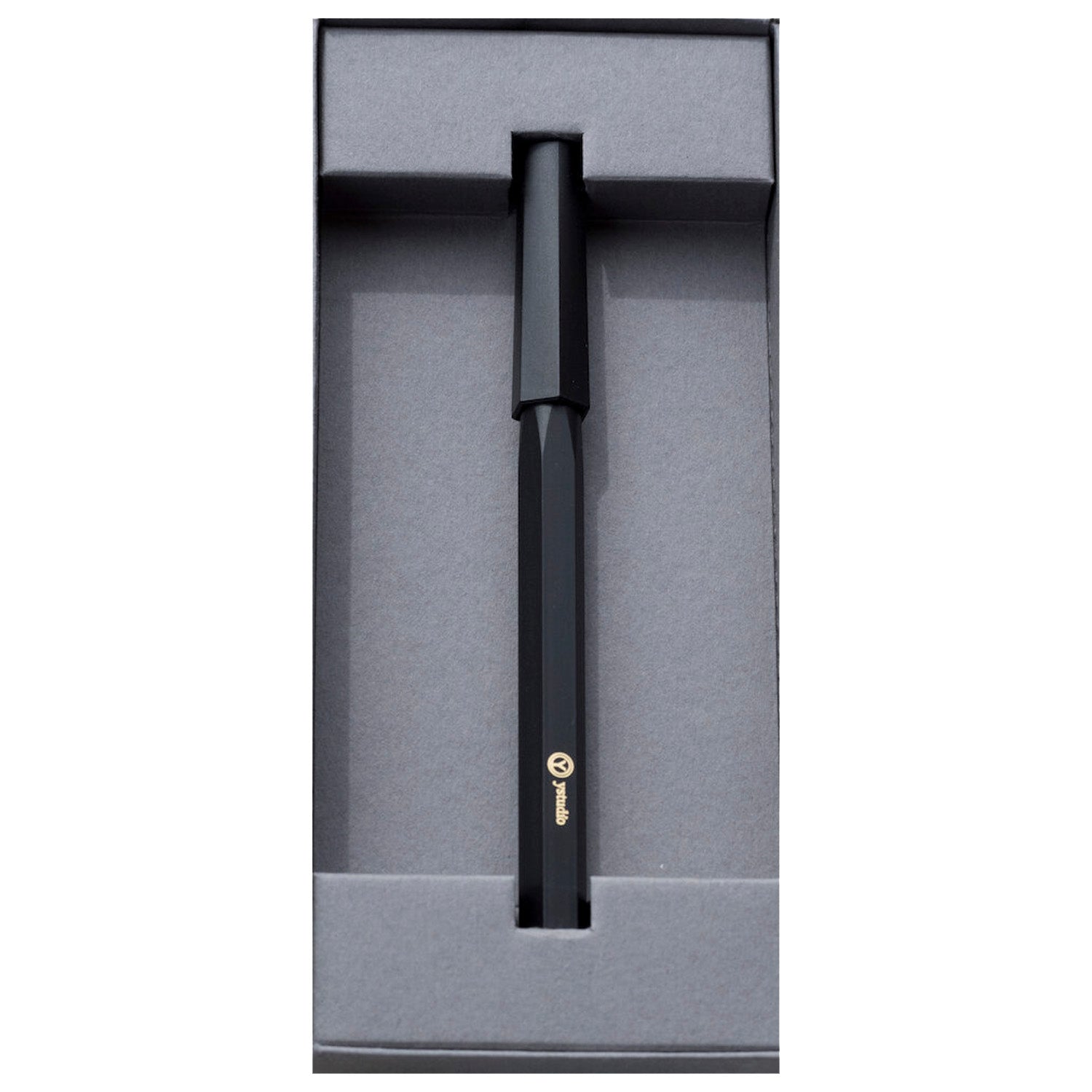 Ystudio Resin Black Fountain Pen