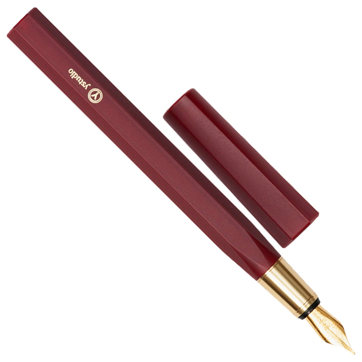 Ystudio Resin Red Fountain Pen