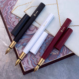 Ystudio Resin White Fountain Pen